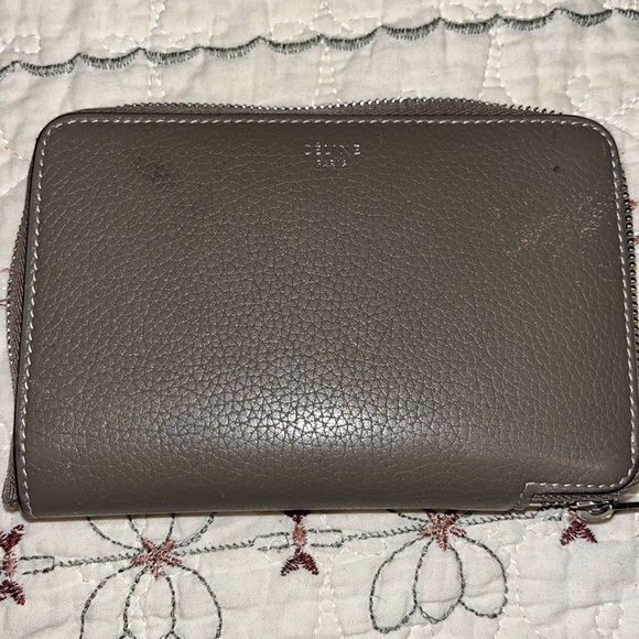 Celine zipper wallet - Picture 2 of 9